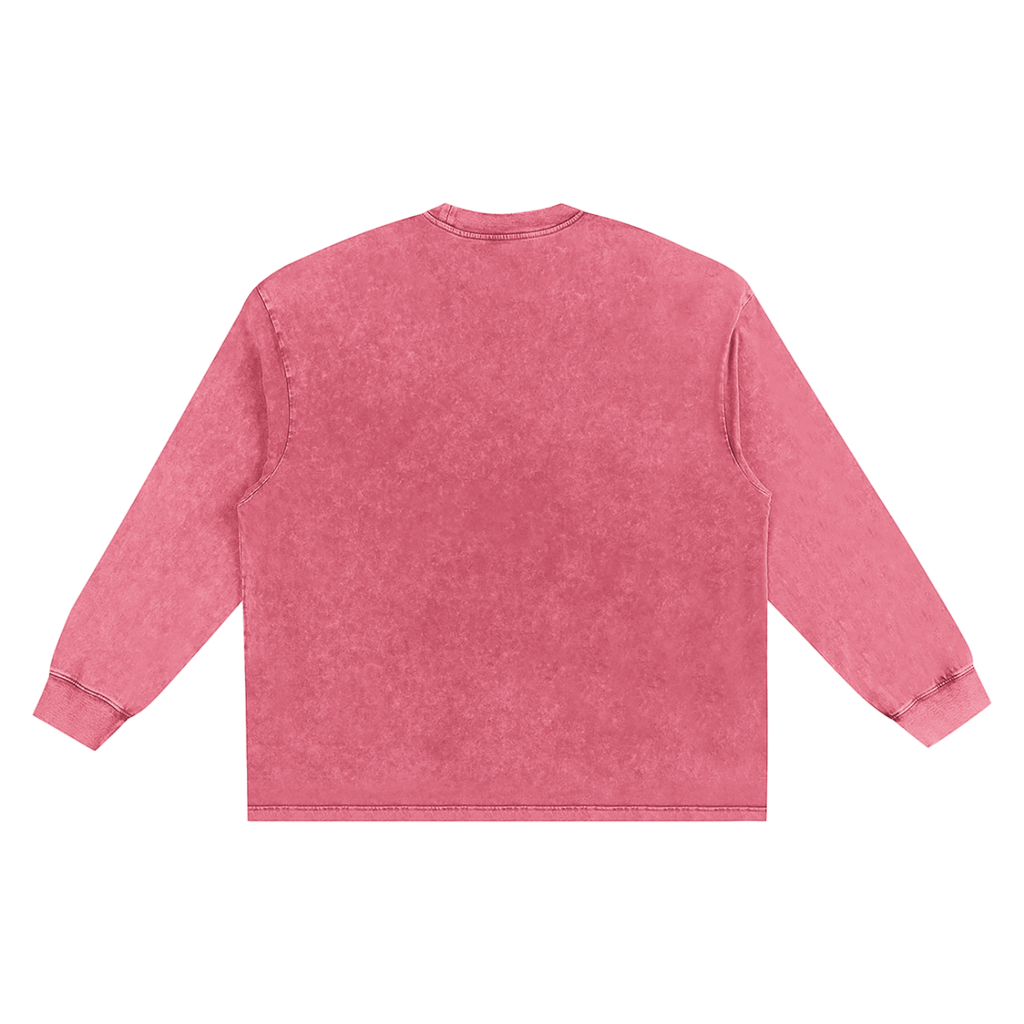 Snow Washed FLOATING Long Sleeve T-Shirt