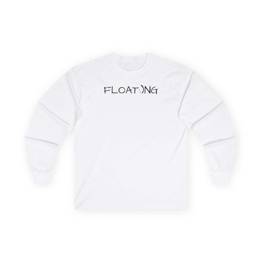 FLOAT:)NG Statement Long Sleeve Tee (White)