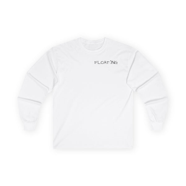 FLOAT:)NG Over The Heart Long Sleeve Tee (White)