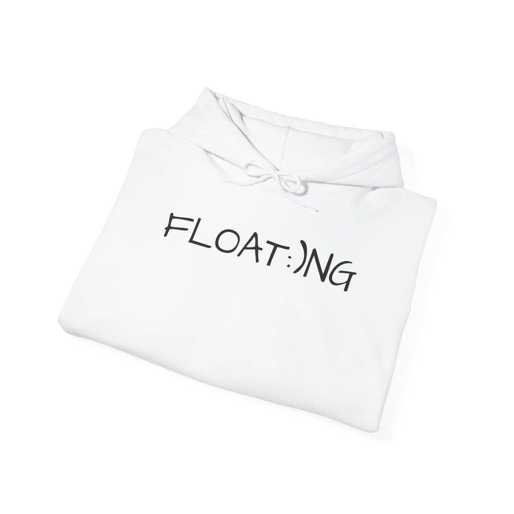 FLOAT:)NG Statement Hoodie (White)