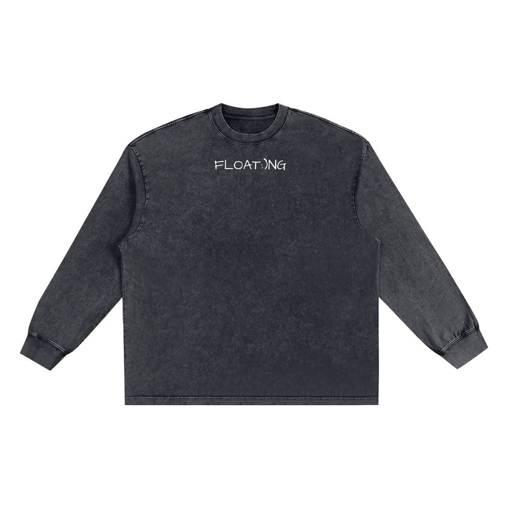Snow Washed FLOATING Long Sleeve T-Shirt