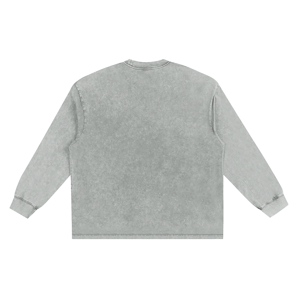 Snow Washed FLOATING Long Sleeve T-Shirt